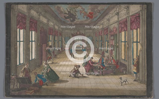 The prodigal son receives his inheritance, 1742-1801. Creator: Anon.