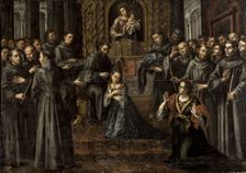 The profession of Saint Clare
