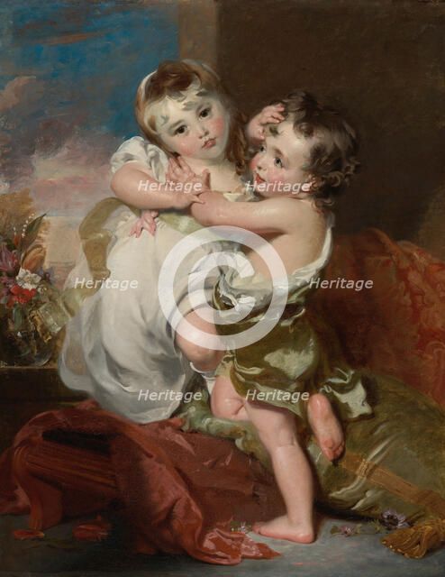 The proffered kiss. Creator: Lawrence, Sir Thomas (1769-1830).