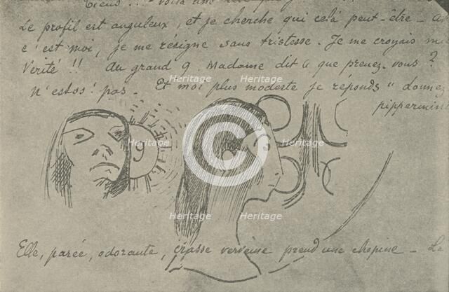 'The Profile is Angular', 1936. Artist: Paul Gauguin.