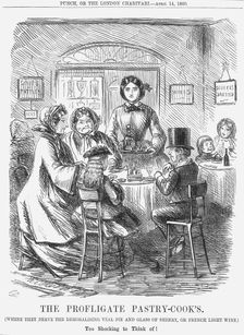 The Profligate Pastry-Cook's 1860. Creator: Unknown
