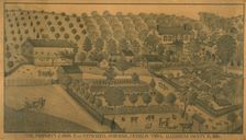 The Property of John P. and Catharina Schuring, Franklin Town, Allegheny County..., 1883. Creator: Ferdinand Arnold Brader