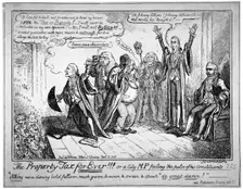 The property tax for ever!!! 1816. Artist: George Cruikshank