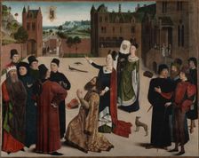 The Prophecy of the Tiburtine Sibyl, c1473-1477. Creator: Master of the Tiburtine Sibyl