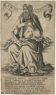 The Prophet Amos, 1480/90. Creator: Francesco Rosselli