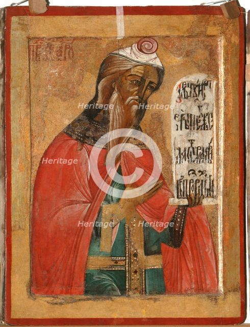 The Prophet Aaron, 1645. Artist: Fomin, Terenty (active 1646–1670)