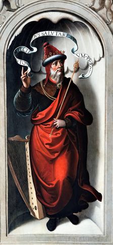 The Prophet David, between c1533 and c1535. Creator: Juan Correa de Vivar