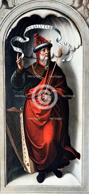 The Prophet David, between c1533 and c1535. Creator: Juan Correa de Vivar.