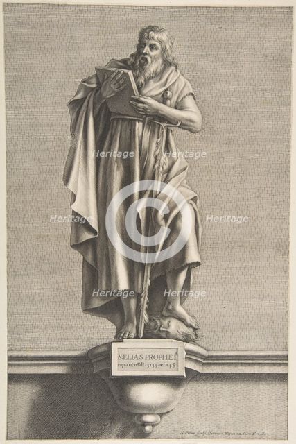 The Prophet Elias.n.d. Creator: Nicolas Pitau.