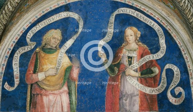 The Prophet Ezekiel and the Cimmerian Sibyl, 1492-1495.