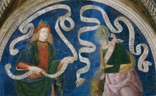 The Prophet Haggai and the Cumaean Sibyl , 1492-1495