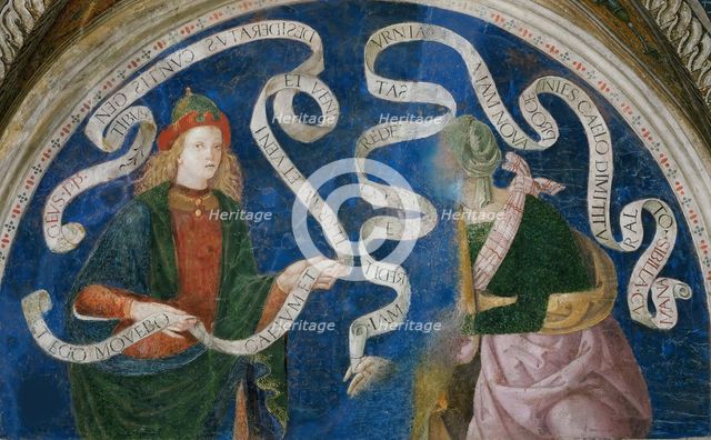 The Prophet Haggai and the Cumaean Sibyl , 1492-1495.