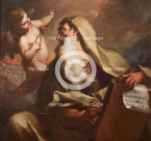 The Prophet Isaiah, 1707. Creator: Balestra, Antonio (1666-1740).