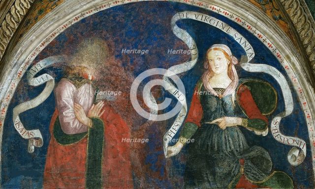 The Prophet Isaiah and the Hellespontine Sibyl, 1492-1495.