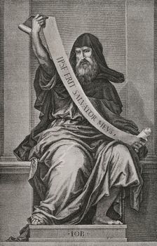 The prophet Job, 1877. Creator: Unknown
