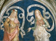 The Prophet Jeremiah and the Phrygian Sibyl, 1492-1495