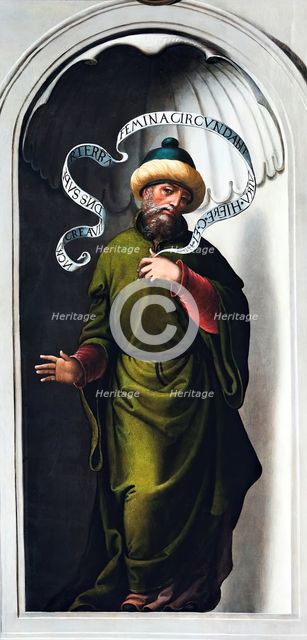 The Prophet Jeremiah, between c1533 and c1535. Creator: Juan Correa de Vivar.