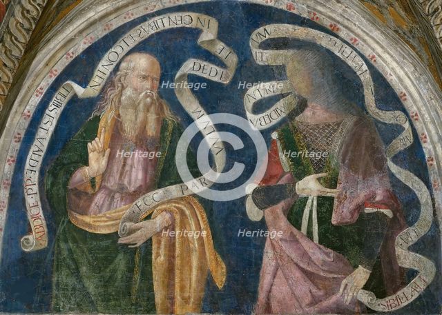 The Prophet Obadiah and the Libyan Sibyl, 1492-1495.