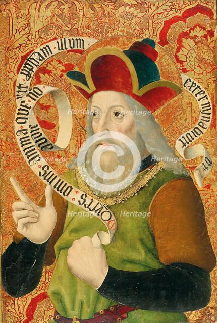 The Prophet Moses, 15th century. Creator: Swabian master (active ca. 1500).