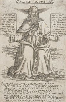 The Prophet Moses, between circa 1475 and circa 1480. Creator: Francesco Rosselli