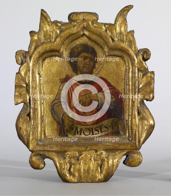 The Prophet Moses, c1470. Creator: Niccolò da Foligno.