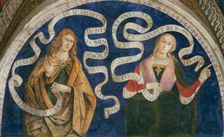 The Prophet Micah and the Tiburtine Sibyl, 1492-1495
