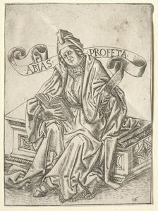 The Prophets: Obadiah, c. 1470-1475. Creator: Baccio Baldini (Italian, c. 1436-1487), attributed to