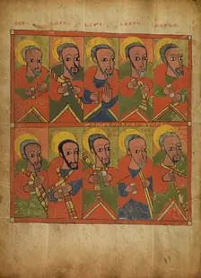 The Prophets and the Apostles; Gospel Book, about 1480-1520. Creator: Unknown