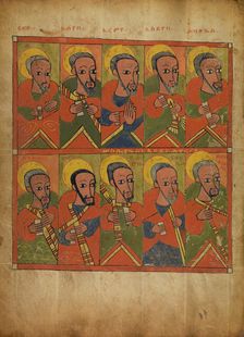 The Prophets and the Apostles; Gospel Book, about 1480-1520. Creator: Unknown