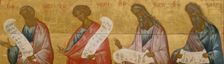 The prophets Jacob, Zechariah, Malachi and Joel, c. 1502-1503. Artist: Russian icon