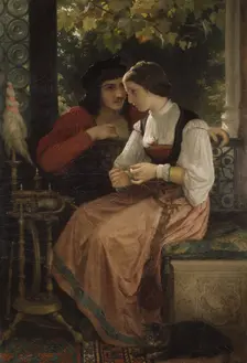 The Proposal, 1872. Creator: William-Adolphe Bouguereau