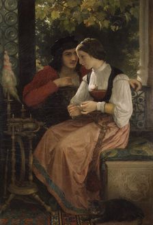 The Proposal, 1872. Creator: William-Adolphe Bouguereau