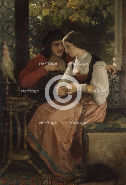 The Proposal, 1872. Creator: William-Adolphe Bouguereau.