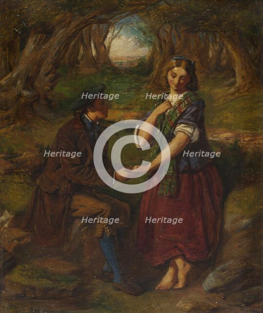 The Proposal, 1876. Creator: Alexander Fraser the Younger.
