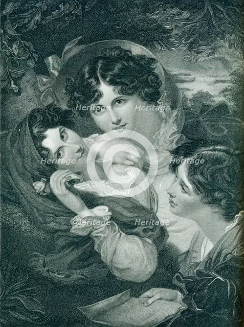 The Proposal, c1819, (1909). Artist: Henry Meyer