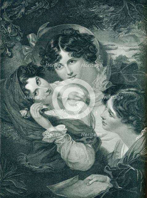 The Proposal, c1819, (1909). Artist: Henry Meyer