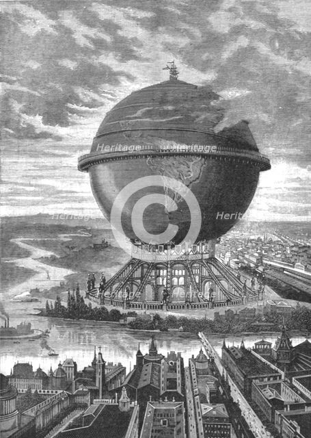 ''The Proposed Monument in Memory of Christopher Columbus to be Erected at the Chicago Exhibition of Creator: Unknown.