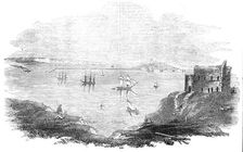 The Proposed Breakwater at Portland, 1844. Creator: Unknown