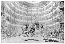 The Prospect before us 1791.Artist: Thomas Rowlandson