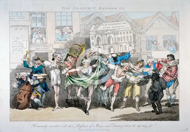 'The Prospect Before Us', 1791. Artist: Thomas Rowlandson
