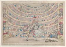 The Prospect Before Us, Respectfully dedicated to those Singers, Dancers, & Mu..., January 13, 1791. Creator: Thomas Rowlandson