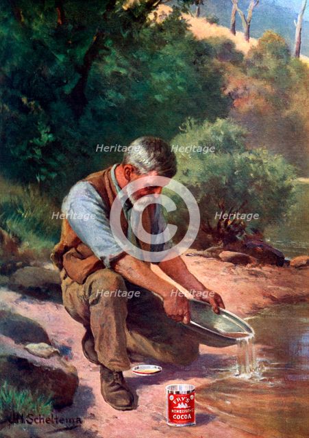 'The Prospector', 1908-1909.Artist: Jan Hendrik Scheltema