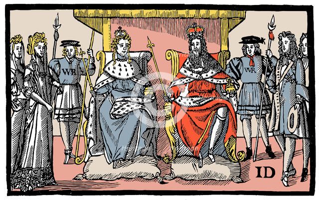 The Protestants Joy: or, An Excellent New Song on the Glorious. Coronation of King William..., 1869. Creator: Anonymous.