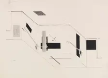 The Proun Room. Sheet 5 of the I Kestner portfolio, 1923. Creator: Lissitzky, El (1890-1941)