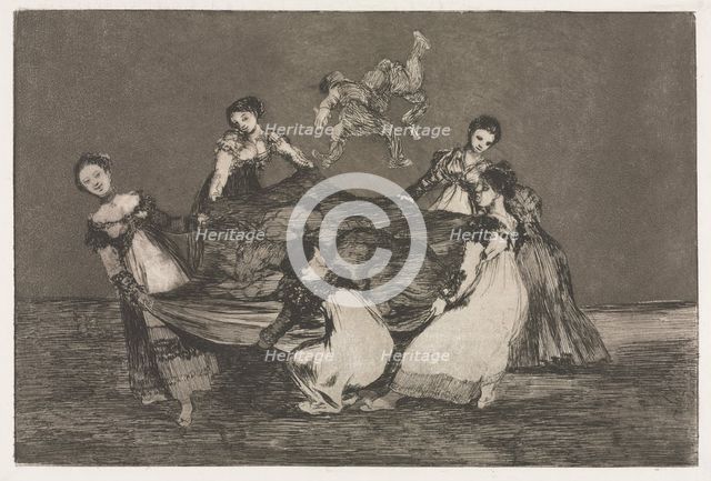 The Proverbs, 1864. Creator: Francisco de Goya (Spanish, 1746-1828).