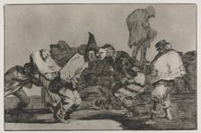 The Proverbs: Carnival Folly, 1864. Creator: Francisco de Goya (Spanish, 1746-1828)