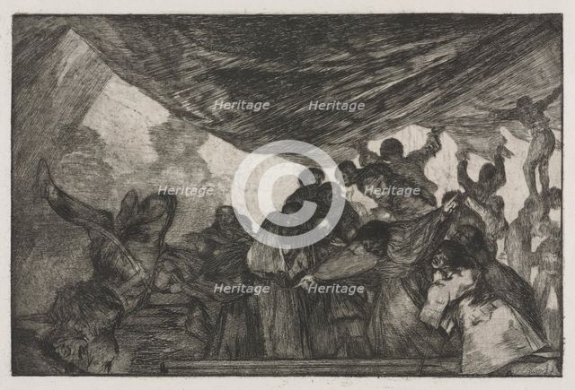 The Proverbs: Clear Folly, 1864. Creator: Francisco de Goya (Spanish, 1746-1828).