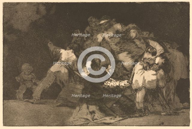 The Proverbs: General Folly, 1864. Creator: Francisco de Goya (Spanish, 1746-1828).