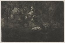 The Proverbs: God Creates Them and They Join Up Together, 1864. Creator: Francisco de Goya (Spanish, 1746-1828)