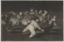 The Proverbs: If Marion Will Dance, Then She Has to Take the Consequences, 1864. Creator: Francisco de Goya (Spanish, 1746-1828)